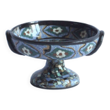 Taza en mosaïque Art déco par Jean Gerbino, 1930