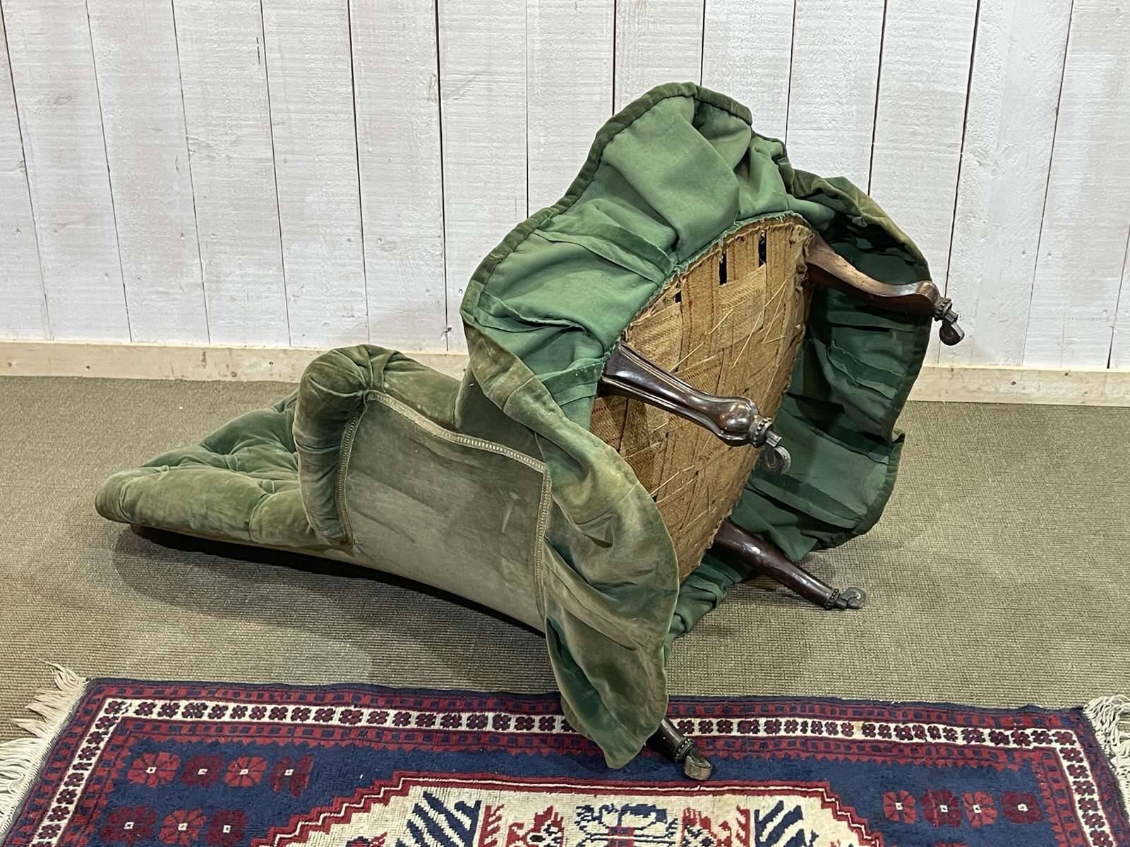 Napoleon III armchair, late 19th century