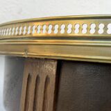 Marble bouillotte table