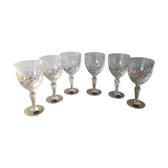 Crystal water glass