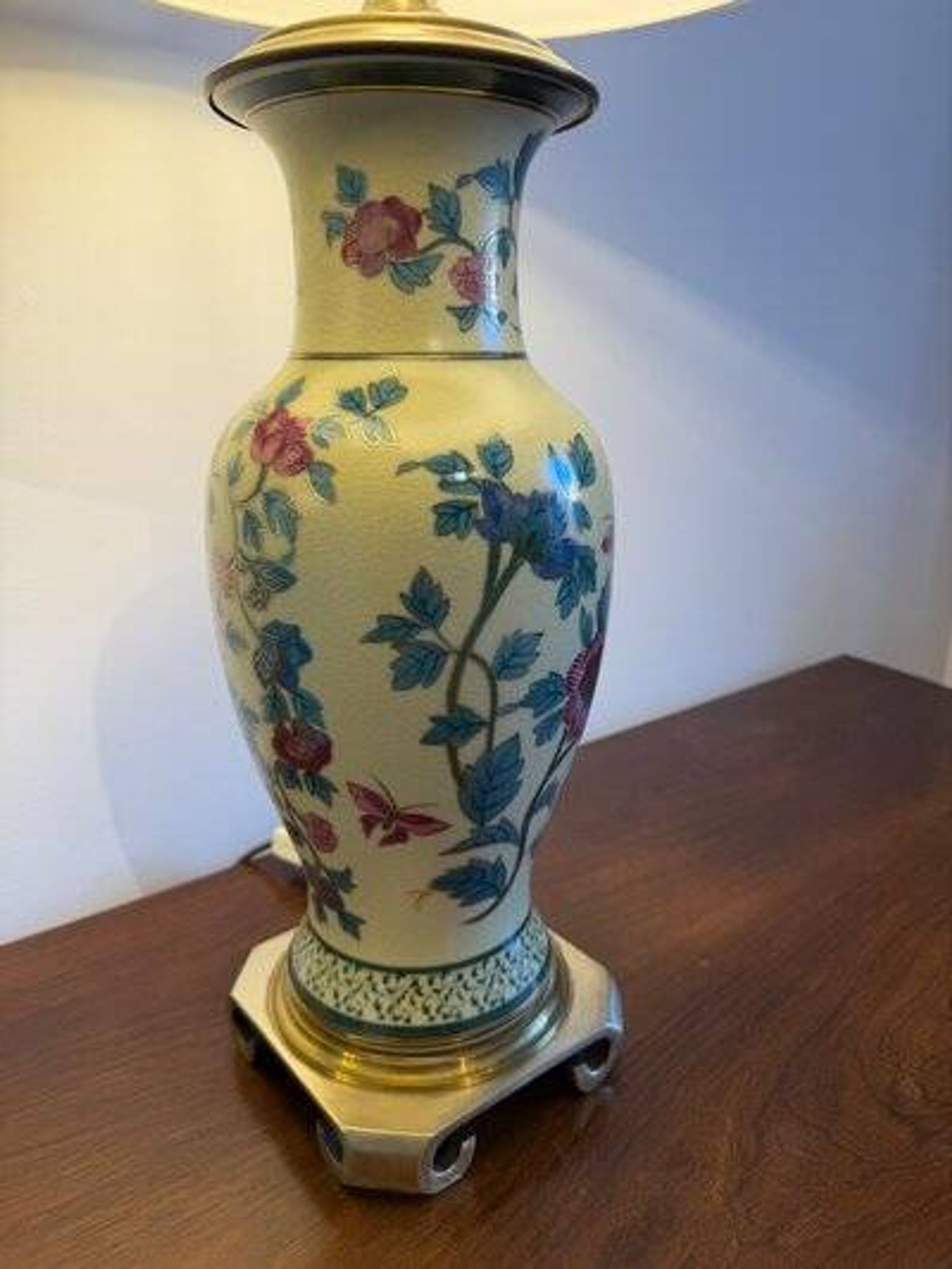 Pair of salon lamps from the George V Hotel Paris Maison Chapman USA