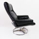 Leather swivel chair, 1970s