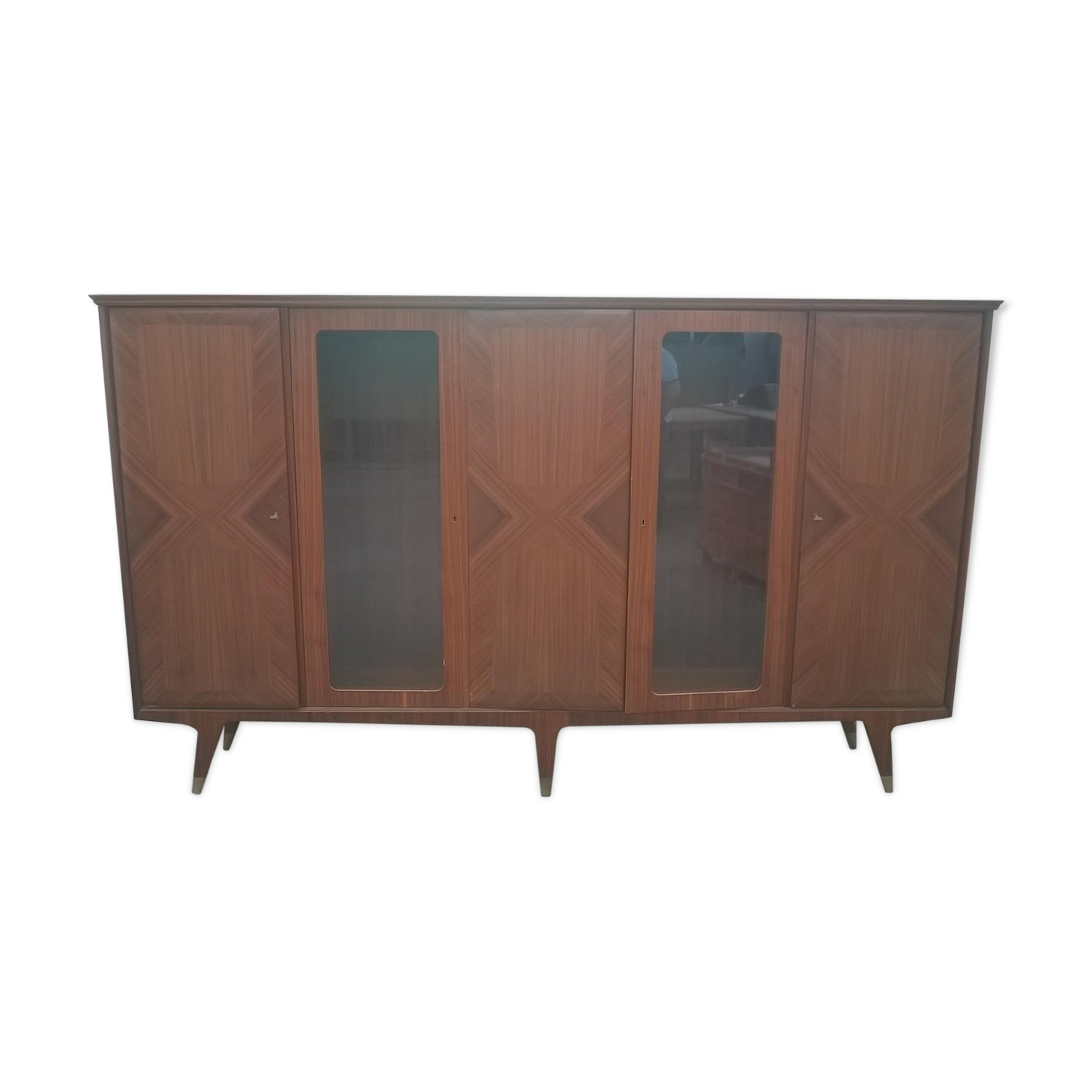 Buffet mahogany by Gio Ponti for Ariberto Colombo Italy 1940 s