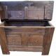 Small Breton Chest Decorated with Brass Nails