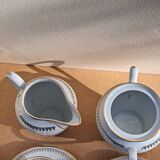 Service à thé en porcelaine de Sologne