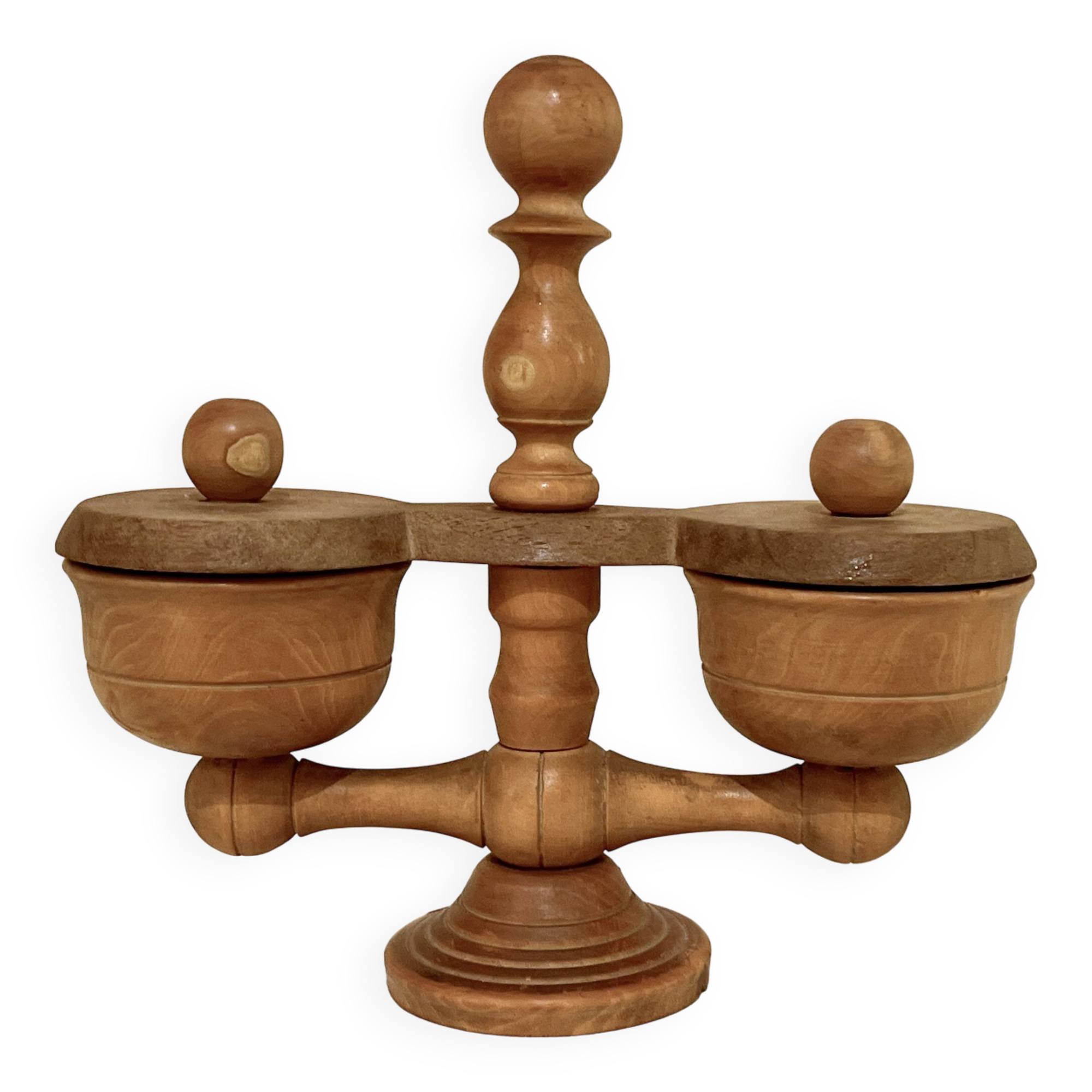 brutalist salt and pepper set boxwood 1900 salt shaker pepper mill