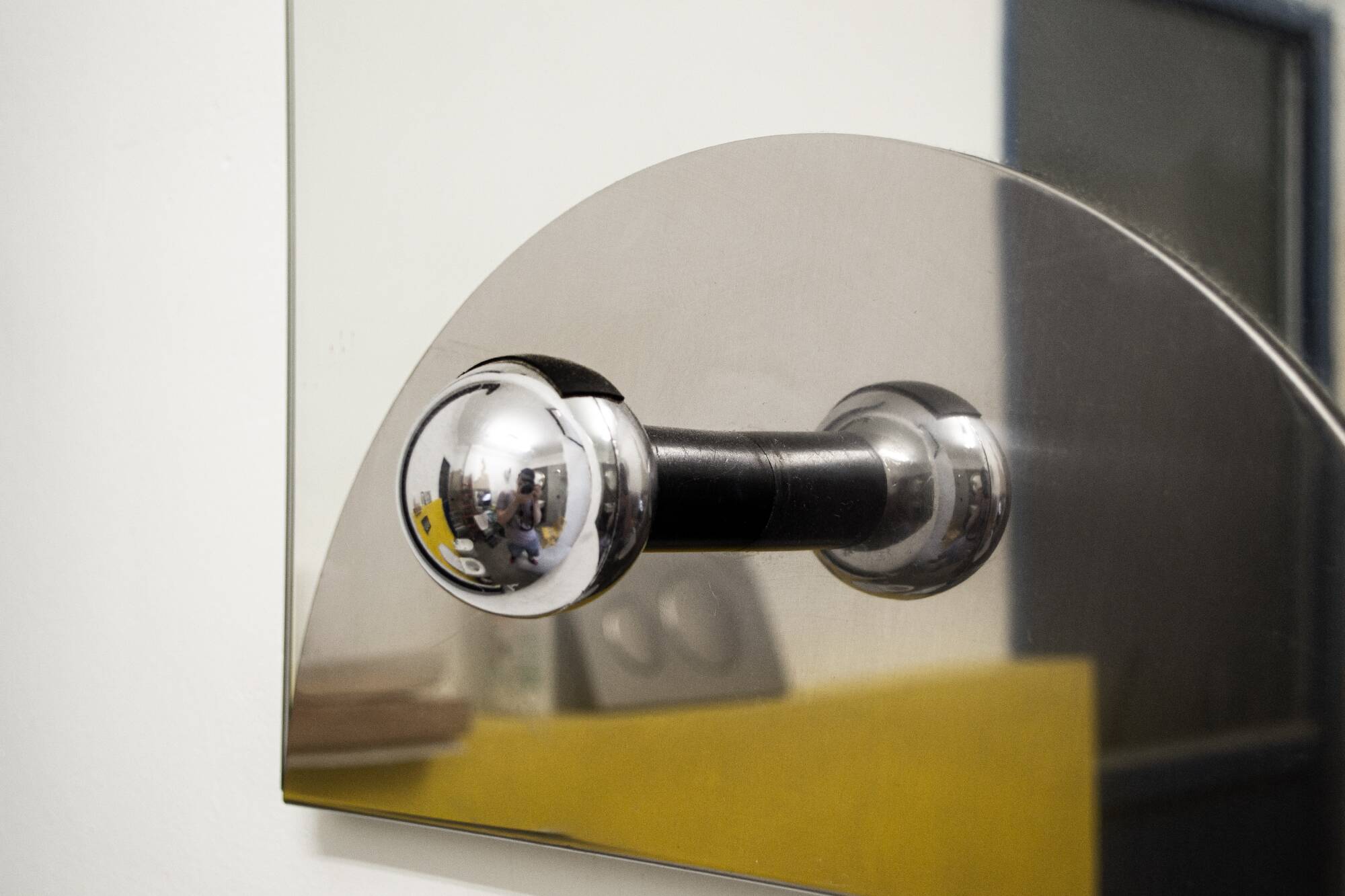 Space Age style mirror hook from Italy in the 1970s