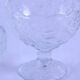 Set of 2 vintage Bohemian crystal ice cream cups
