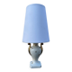 White and gold Limoges porcelain lamp