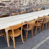 Very large 380 cm fir farmhouse table