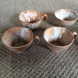 Set of 5 cups in sandstone