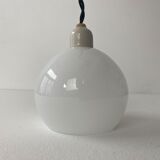 Lot 3 suspensions in vintage opaline 12 cm