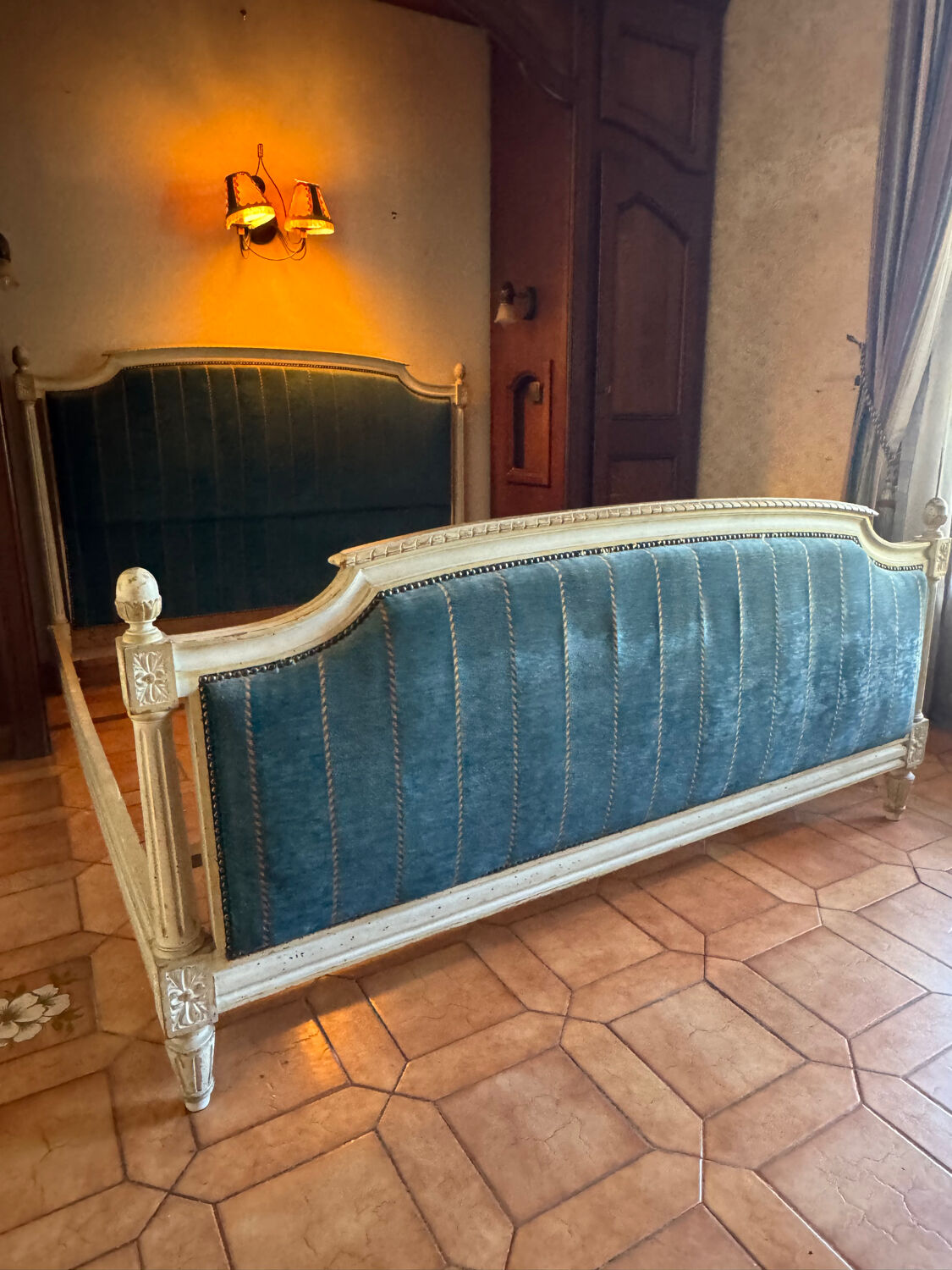 Antique French Double Bed Louis XVI