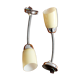 Set of 2 Czechoslovak wall lamps by Lidokov, 1960s
