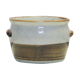 Speckled green flower pot from Denmark