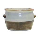Speckled green flower pot from Denmark