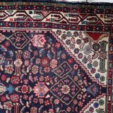 Antique Persian Hamadan handmade rug 3.8' x 6.7' 1920s - 1C1215