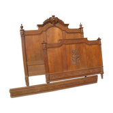 Solid oak bed