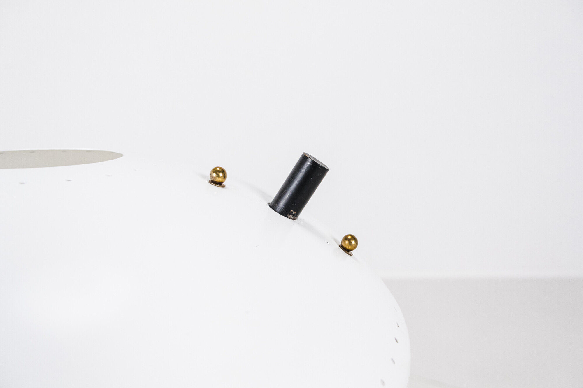 Lampe de bureau Blanc Negro Evoluon par Louis Kalff pour Philips, années 1950.