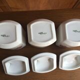 Lot of three spice pots