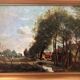 Painting printed on canvas