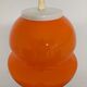 Orange opaline suspension from the 60s/70s