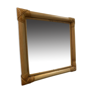 miroir rotin années