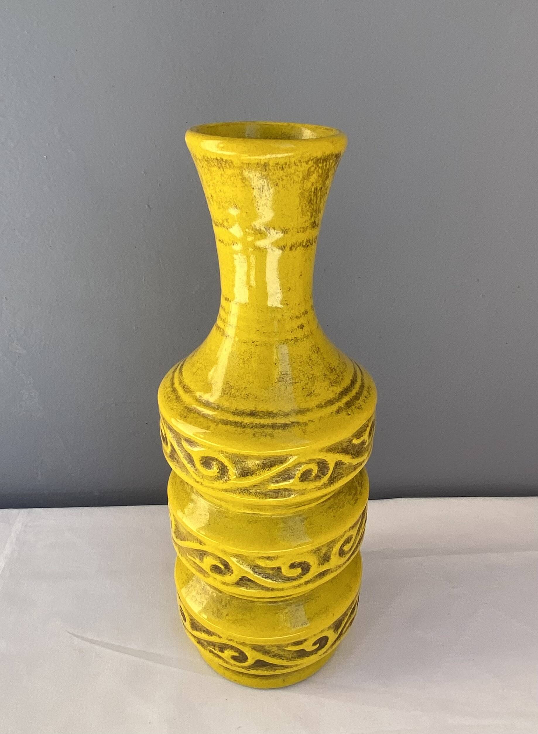 Vase Bitossi en céramique, Italie années 60