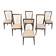 Mid century italian dining chairs, 1950s