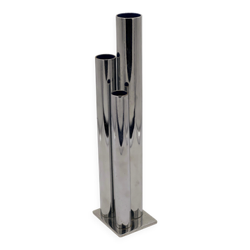Vintage Italian Midcentury Sculptural Vase in the Style of Gio Ponti for Krupp