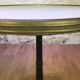 Parisian bistro table cast iron foot