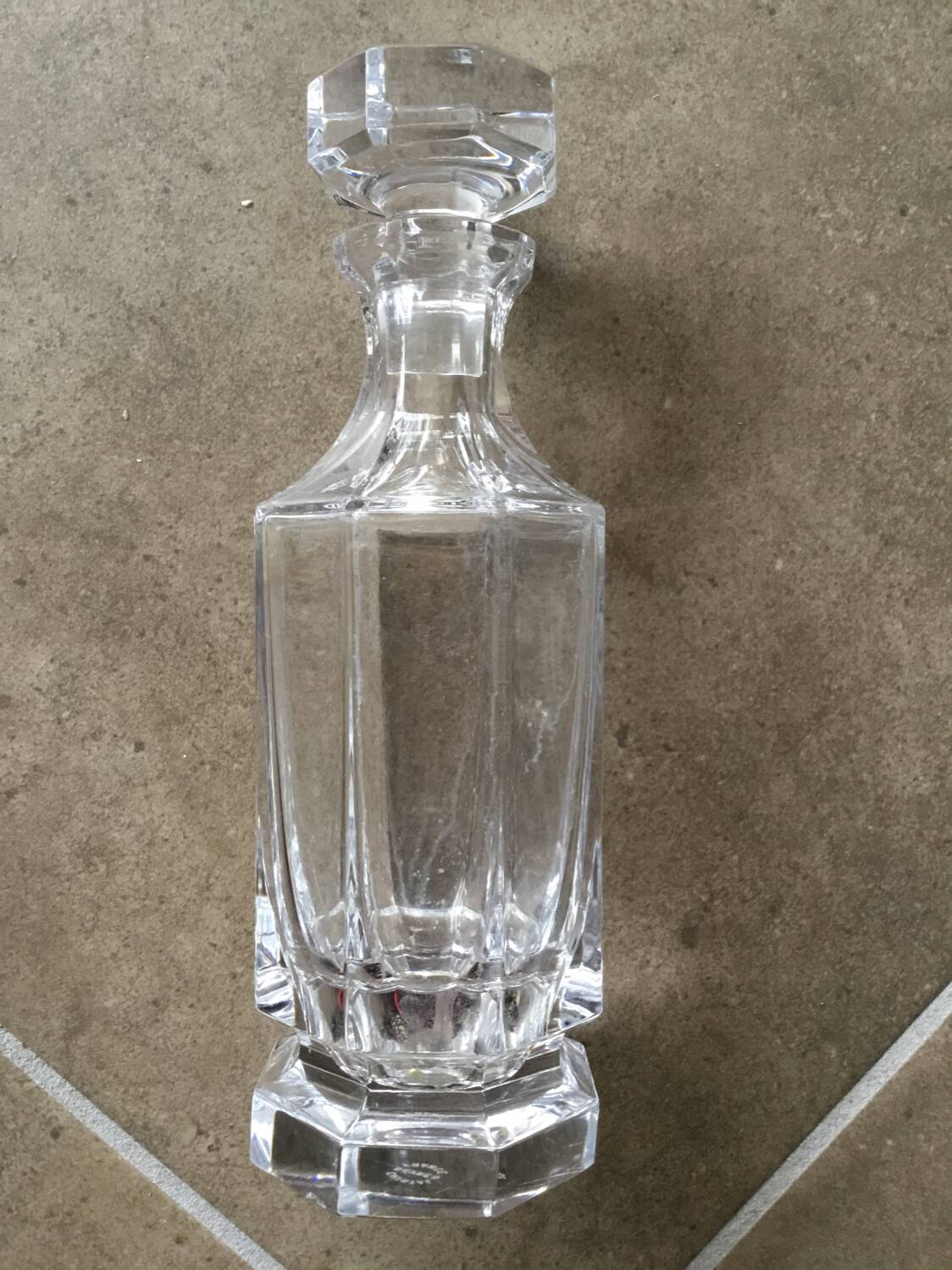 Carafon en cristal de Sèvres