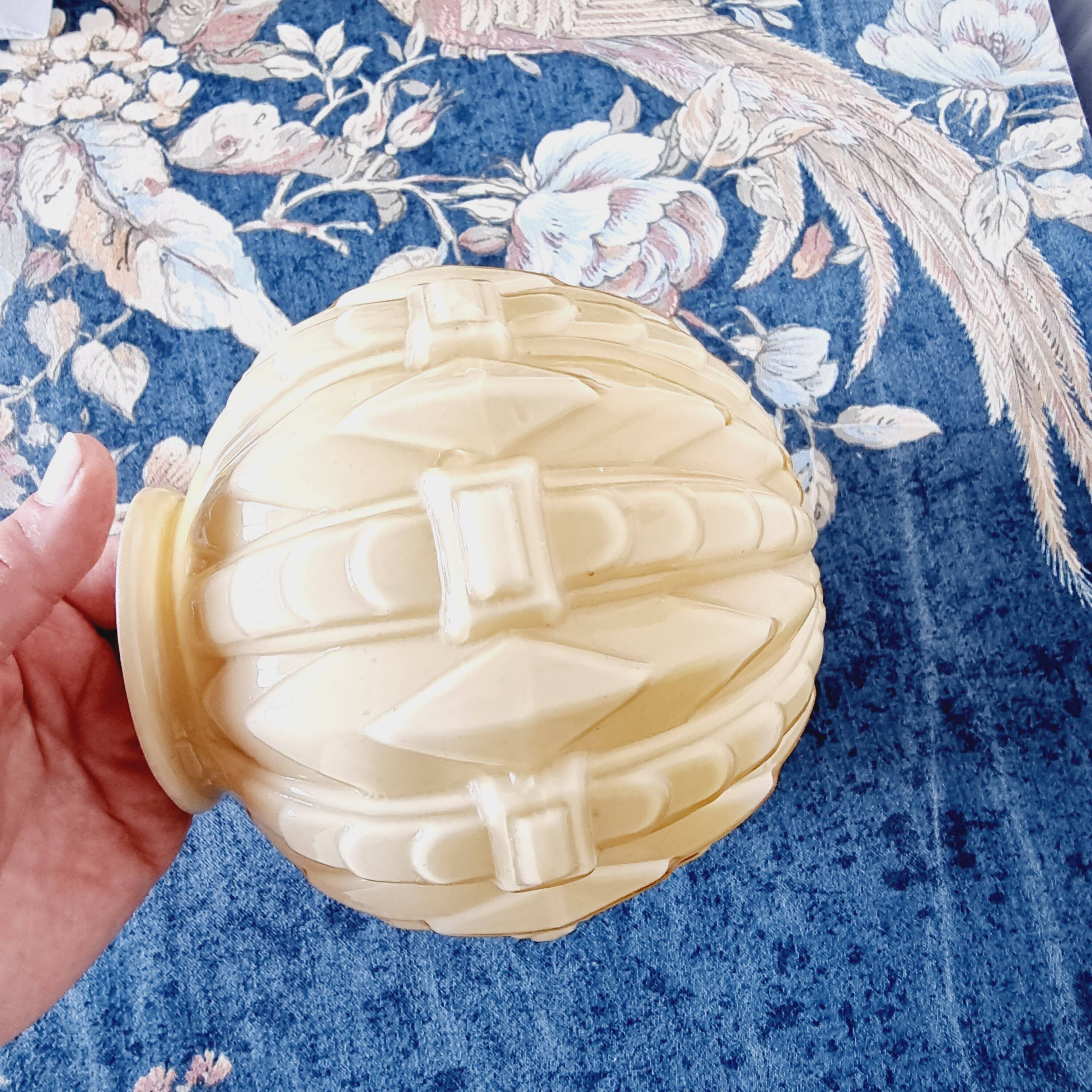 Glass lampshade for authentic Art Deco lamp from the 30s-40s