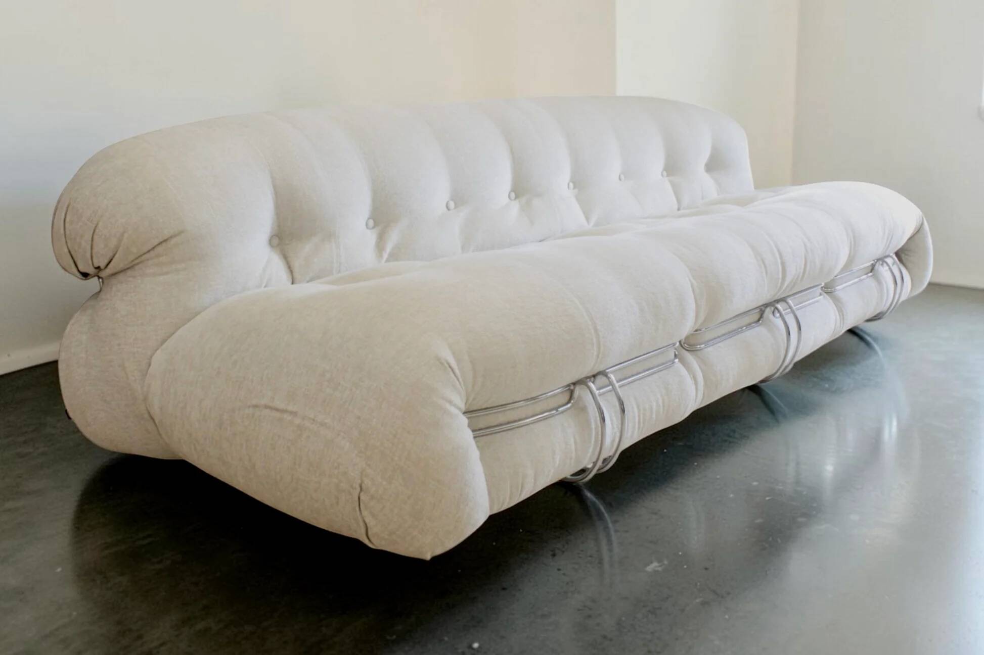 Canapé Soriana Afra & Tobia Scarpa, Cassina, Italie 1969
