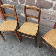 Set de 4 chaises bistrot des années 1920