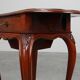 Late 19th‑Century French Louis XV Style Walnut Side Table with Drawer and S