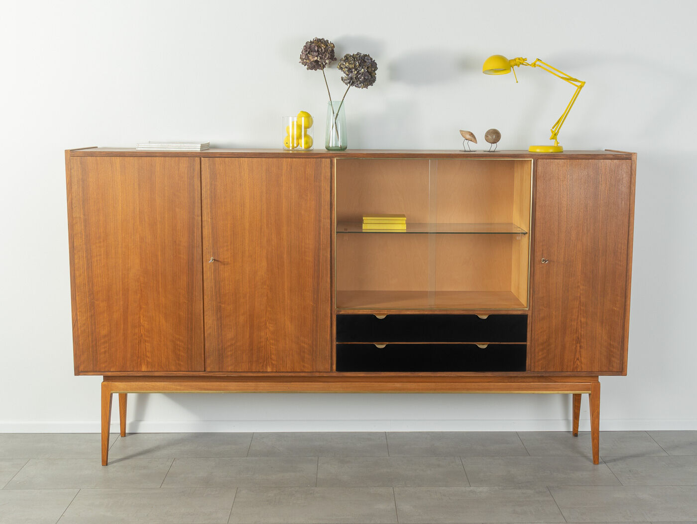1950s Highboard, WK Möbel