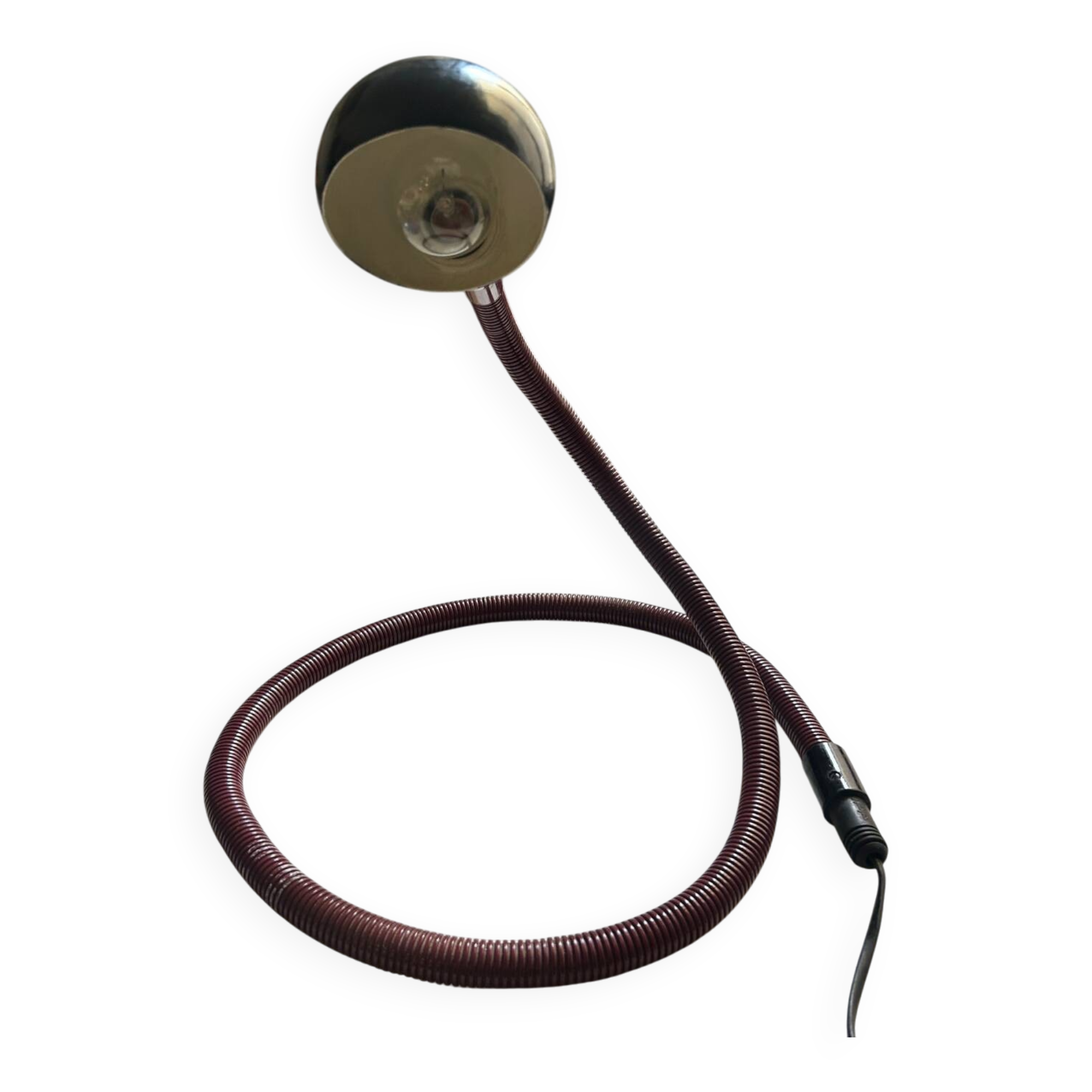 Hebi burgundy snake lamp