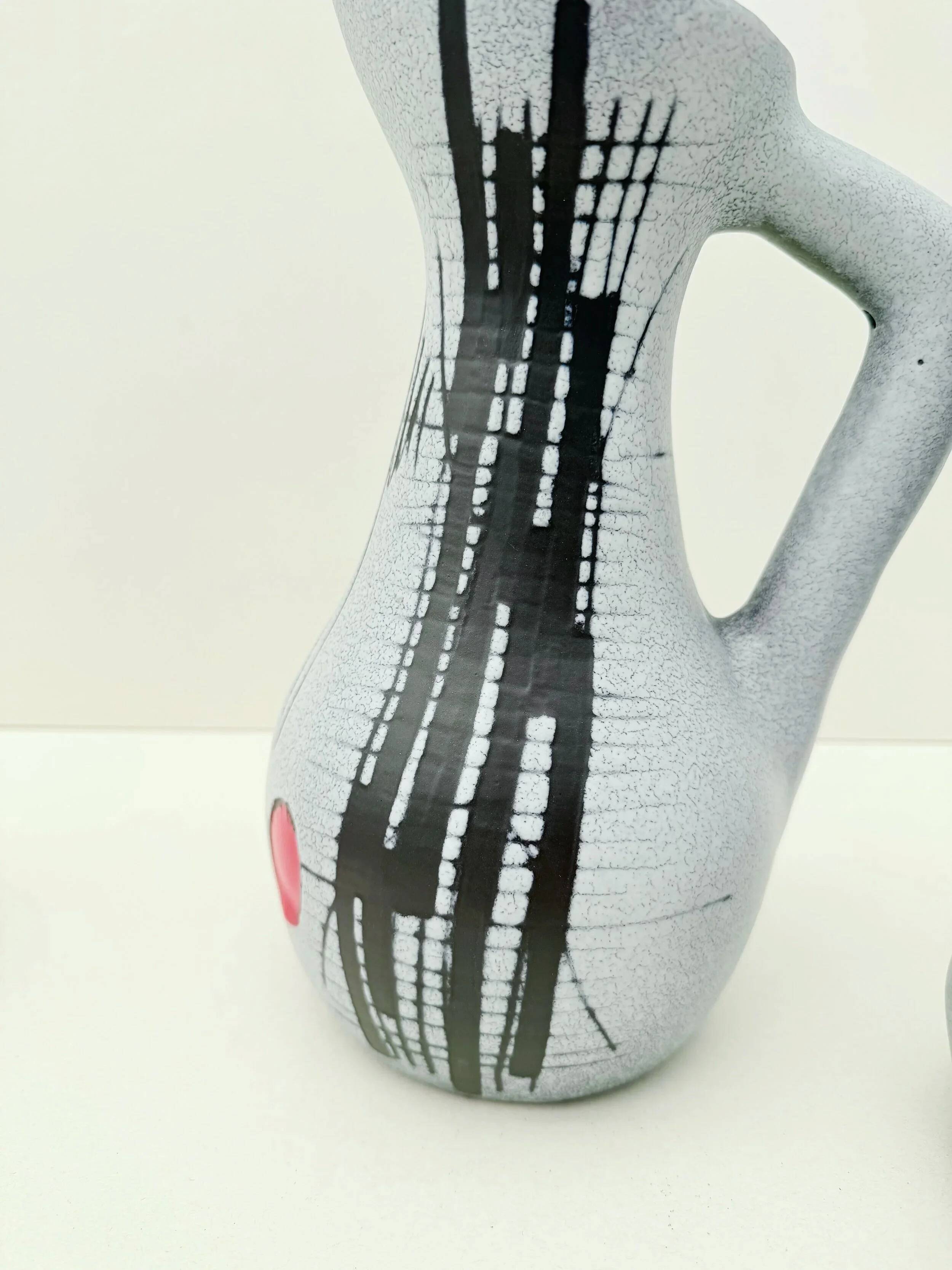 Ceramic orangeade service by François Caleca - Vallauris, France 1960