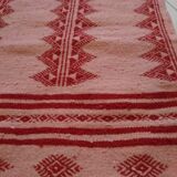 Berber carpet pink and Red 110 x 66 cm