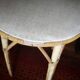 Rattan stool / plant rest - 1970s
