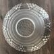 Vintage Art Deco pressed glass plate