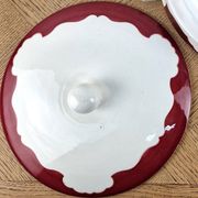Soupière Digoin Sarreguemines en faïence – légumier vintage