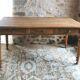 Table de ferme 3 tiroirs, 6 à 8 personnes