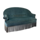 Canapé crapaud bleu