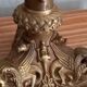 Large bronze chandelier in the Louis XVI style.