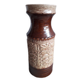 Large vase in Germany with floral decoration