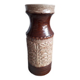 Large vase in Germany with floral decoration
