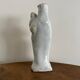 Crowned Virgin Mary in Nevers earthenware, 18th century