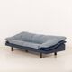 Vintage Poltrona Frau Space Age leather sofa, Italy 1980s